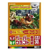 ELECOM EJK-KC1WN クラフト専用紙光沢薄手 (EJK-KC1WN)画像