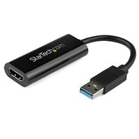 StarTech スリムタイプUSB 3.0 – HDMI変換アダプタ 1080P USB32HDES (USB32HDES)画像