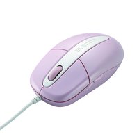 ELECOM USB 5ボタン搭載光学式マウス/スタンダードサイズ(ピンク) (M-M6URPN)画像