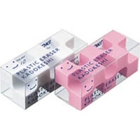 コクヨ ケシ-U750-2 消しゴム<カドケシプチ>鉛筆用ピンク・ホワイト2色 (U750-2)画像