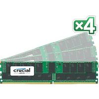 crucial 128GB Kit (32GBx4) DDR4 2400 MT/s (PC4-2400) CL17 DR x4 Registered DIMM 288pin (CT4K32G4RFD424A)画像