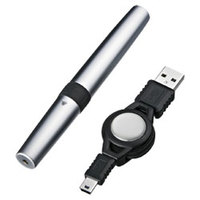 サンワサプライ USBグリーンレーザーポインター LP-GL100US (LP-GL100US)画像
