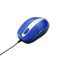 ELECOM USB 5ボタン搭載光学式マウス/コンパクトサイズ(ブルー) (M-M5URBU)画像