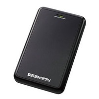 I.O DATA USB 2.0/1.1対応ポータブルハードディスク 250GB(ブラック) (HDPS-U250(K))画像