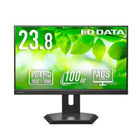 I.O DATA USB Type-C搭載&フリースタイルスタンド 23.8型液晶ディスプレイ ブラック (LCD-C242SDB-F)画像