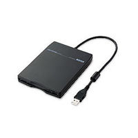 I.O DATA 2倍速USB外付けFDDドライブ　USB-FDX2BK (USB-FDX2BK)画像
