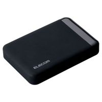 ELECOM USB3.0 ポータブルHDD ハードウェア暗号化 パスワード保護 2TB (ELP-EEN020UBK)画像