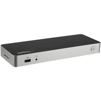 StarTech デュアル4Kモニター対応USB-Cドッキングステーション DP/HDMIモニタ Windows/Mac対応 USB 3.0 SDカードリーダー 60W USB PD (DK30CHDDPPD)画像