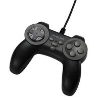 ELECOM JC-U2410TBK PS10ボタン配列ゲームパッド (ブラック) (JC-U2410TBK)画像