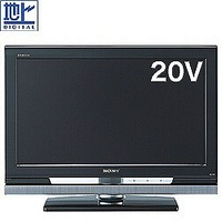 SONY BRAVIA 地上・BS・110度CSデジタルハイビジョン液晶テレビ 20V型 (KDL-20J1 B)画像