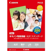 CANON SD-201L200 写真用紙・光沢 スタンダード L版 200枚 (0863C002)画像