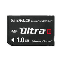 サンディスク SDMSPDH-1024-903 Ultra IIメモリースティックPRO Duo miniSD 1GB (SDMSPDH-1024-903)画像