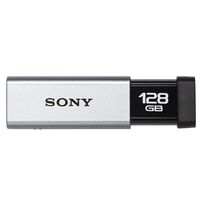 SONY USB3.0対応 ノックスライド式USBメモリー 128GB シルバー USM128GT S (USM128GT S)画像