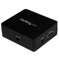 StarTech HDMIデジタルオーディオ分離器 2.1チャンネル3.5mmステレオオーディオ出力対応 toslink(SPDIF)アダプタ同梱(光デジタル出力対応) 1080p (HD2A)画像