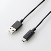 ELECOM スマートフォン用USBケーブル/USB2.0準拠(A-C)/2.0m/ブラック (MPA-AC20BK)画像