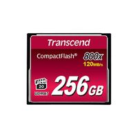 Transcend 256GB コンパクトフラッシュカード (800x TYPE I) (TS256GCF800)画像