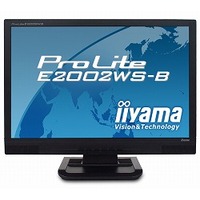 IIYAMA 20.1インチワイド液晶ディスプレイProLite E2002WS-B(ブラック) (PLE2002WS-B1)画像