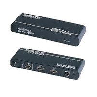 ランサーリンク 1入力2出力HDMI分配器 V1.3(3D対応) ブラック HD-12V3D (HD-12V3D)画像