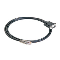 MOXA 150cm8ピンRJ45-DB9メス RS-232クロスケーブル (CBL-RJ45F9-150)画像