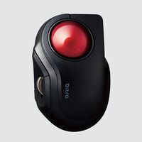 ELECOM トラックボールマウス/小型/人差指/5ボタン/静音/Bluetooth/ブラック (M-MT2BRSBK)画像