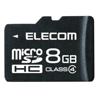 ELECOM microSDHCメモリカード 8GB/Class4対応 (MF-NMRSDH08GC4)画像