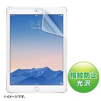 サンワサプライ iPad Air 2用液晶保護指紋防止光沢フィルム (LCD-IPAD6FP)画像
