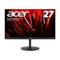ACER Nitro 27型ワイド液晶ディスプレイ XV272Mbmiiprx (1920×1080/HDMI、DisplayPort/ブラック/IPS/非光沢/フルHD/16:9/400cd/1ms/165Hz) (XV272Mbmiiprx)画像