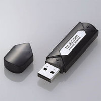 ELECOM MF-AU201GGT USB2.0フラッシュメモリ フラファイト 1GB (MF-AU201GGT)画像