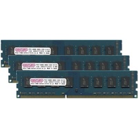 センチュリーマイクロ デスクトップ用 PC3-10600/DDR3-1333 6GBキット(2GB 3枚組) DIMM RoHS指令準拠 トリプルチャンネル向け (CK2GX3-D3U1333)画像