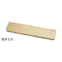 ダイヤテック Genuine Wood Wrist Rest 天然木リストレスト Mサイズテンキーレス用 (FGWR/M)画像