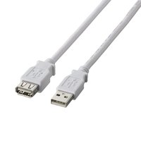 ELECOM USB2.0延長ケーブル(A-A延長タイプ) (U2C-E50WH)画像