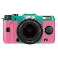 PENTAX Q10ズームレンズキット ミント/ピンク072 (Q10ZK MI/PK072)画像