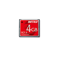 BUFFALO コンパクトフラッシュ 4GB RCF-X4G (RCF-X4G)画像