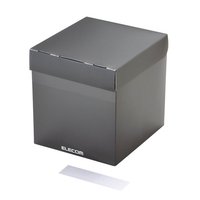 ELECOM CCD-027BK 不織布CD/DVDケース専用ボックス (CCD-027BK)画像