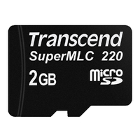 Transcend 産業用microSDカード USD220Iシリーズ SLC mode 2GB (TS2GUSD220I)画像