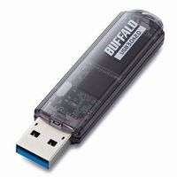 BUFFALO USB3.0対応 USBメモリー スタンダードモデル 64GB ブラック (RUF3-C64GA-BK)画像