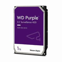 Western Digital WD Purple SATA HDD 3.5inch 1TB 6.0Gb/s 64MB 5,400rpm (WD10PURZ)画像