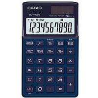 CASIO NEO-STYLE電卓/手帳サイズ/10桁/時間計算/税計算/ディープインディゴ (SL-V1000-BUN)画像
