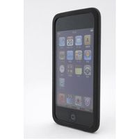 パワーサポート シリコーンジャケットセット iPod touch 2nd(マットブラック) PTX-12 (PTX-12)画像