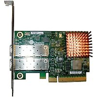 2-port Low Profile, slim outline form factor 10GbE UWire Adapter with PCI-E x8 Gen 2, 128 conn. Direct Attach