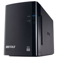 BUFFALO ミラーリング機能搭載 USB3.0用 外付けハードディスク 2ドライブモデル 2TB (HD-WL2TU3/R1J)画像
