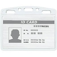 コクヨ ナフ-C195-10 名札ケース 10個パックIDカード用・2枚収納 (C195-10)画像
