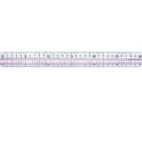 コクヨ GY-GBA111P 直線定規<まなびすと> 30cm 目盛り ピンク (GY-GBA111P)画像