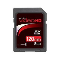 サンディスク Video HD SDHC 8GB SDSDHV-008G-J15 (SDSDHV-008G-J15)画像