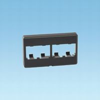 PANDUIT CFFP4BL コネクターモジュール４個口（黒） (CFFP4BL)画像