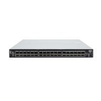 Mellanox Switch-IB-2 based EDR InfiniBand 1U Switch, 36 QSFP28 ports, 2 Power Supplies (AC), unmanaged, standard depth, C2P airflow, Rail Kit, RoHS6 (MSB7890-ES2R)画像