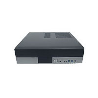 Compucase microATXスリムケース 300W(BRONZE)電源搭載 ブラック USB3.0 (7K09SB300BU3)画像