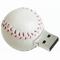 GREENHOUSE スポーツUSBフラッシュメモリ 野球 GH-UFD1GP-BS (GH-UFD1GP-BS)画像