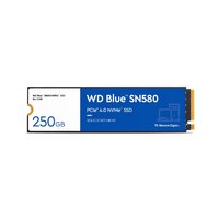 Western Digital WD Blue SN580 SSD M.2 PCIe Gen 4 x4 with NVM Express 250GB M.2 2280 (WDS250G3B0E)画像