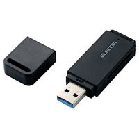 ELECOM メモリリーダライタ/USB3.0/直挿し/ソフト付き/SD系専用/ブラック (MR3-D013SBK)画像
